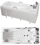 Ванна гидромассажная AQ-27, модель АЭРО + ГМ + РГМ